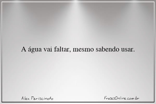 Frase de Alex Periscinoto