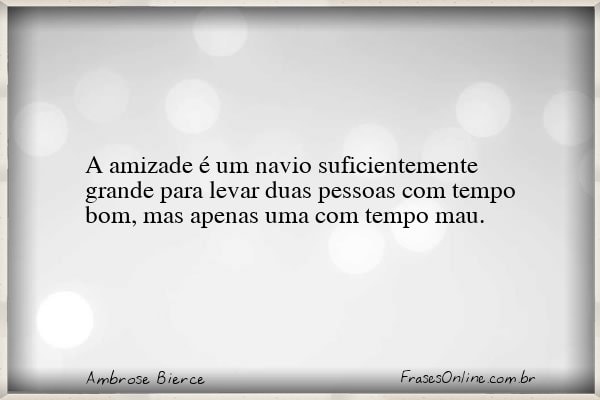 Frase de Ambrose Bierce