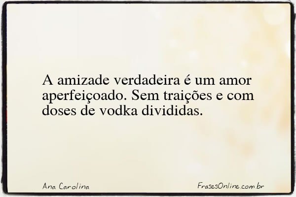 Frase de Ana Carolina