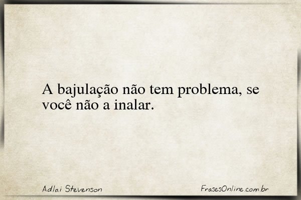 Frase de Adlai Stevenson