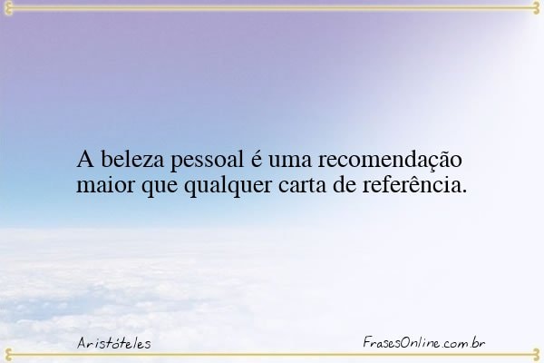 Frase de Aristóteles