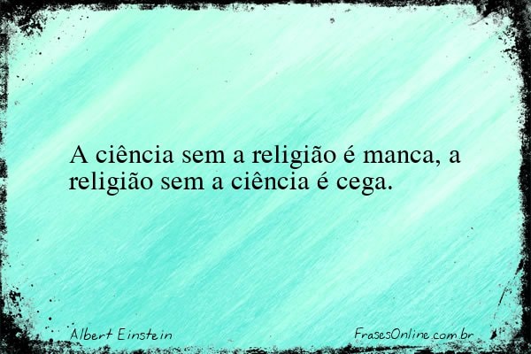 Frase de Albert Einstein