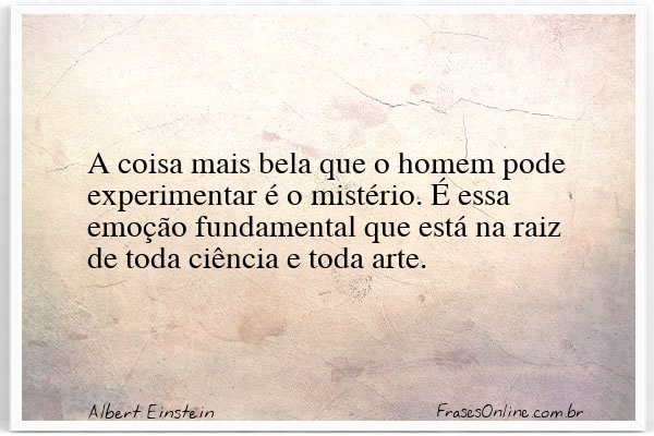 Frase de Albert Einstein