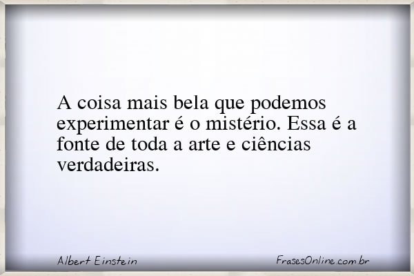 Frase de Albert Einstein