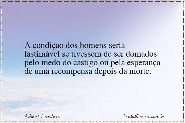 Frase de Albert Einstein