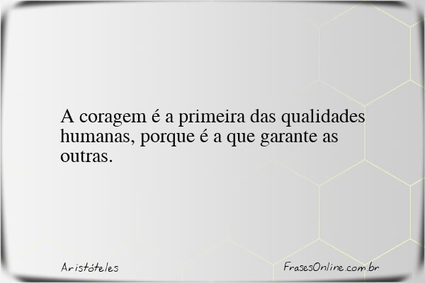 Frase de Aristóteles