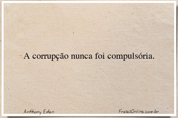 Frase de Anthony Eden