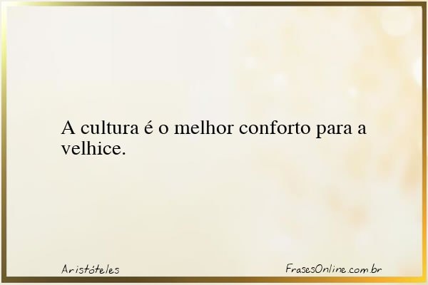 Frase de Aristóteles