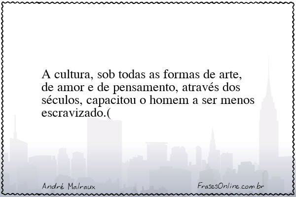 Frase de André Malraux