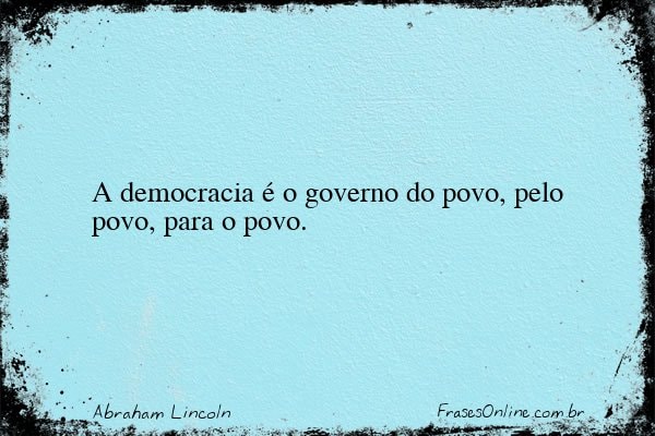Frase de Abraham Lincoln
