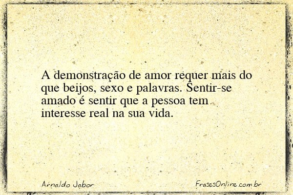 Frase de Arnaldo Jabor