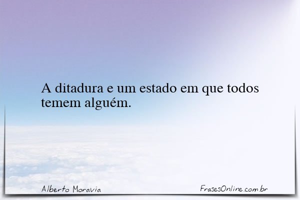 Frase de Alberto Moravia