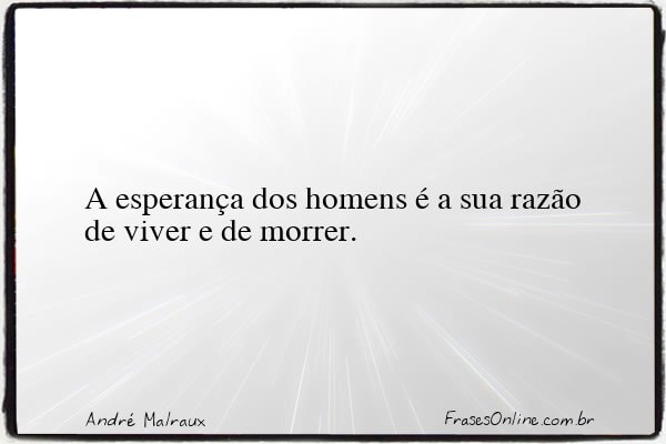Frase de André Malraux