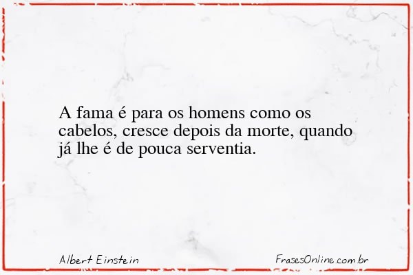 Frase de Albert Einstein