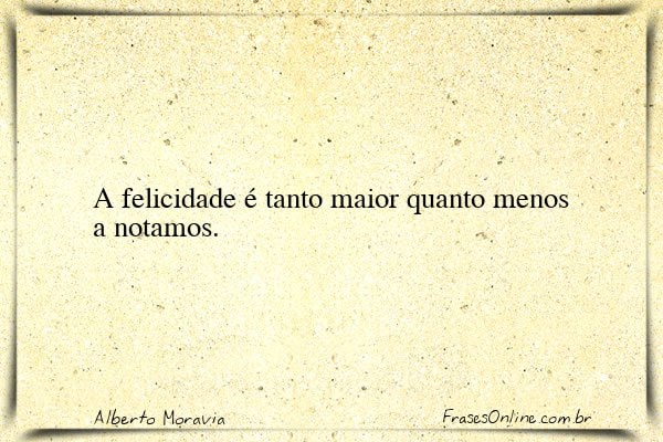 Frase de Alberto Moravia