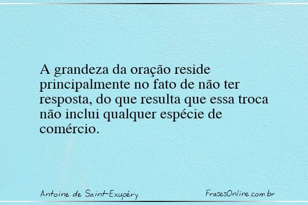 Frase de Antoine de Saint-Exupéry