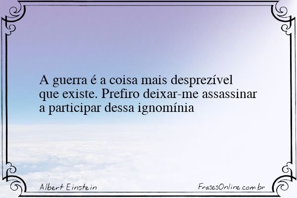 Frase de Albert Einstein