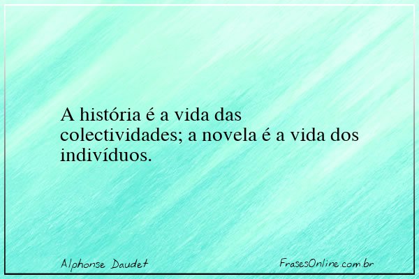 Frase de Alphonse Daudet
