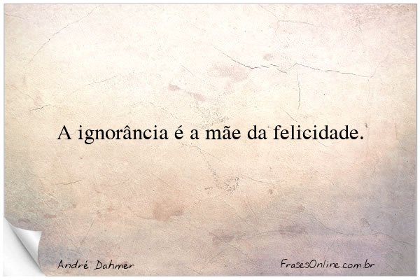 Frase de André Dahmer