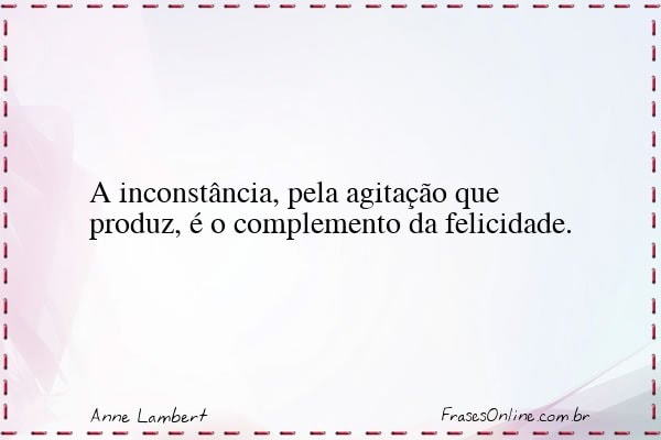 Frase de Anne Lambert