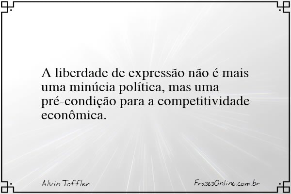 Frase de Alvin Toffler