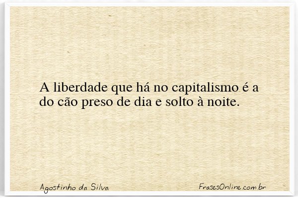 Frase de Agostinho da Silva