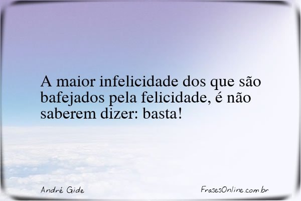 Frase de André Gide
