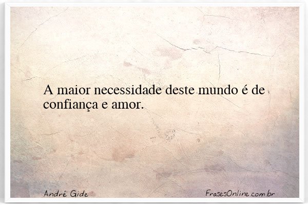 Frase de André Gide