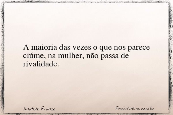 Frase de Anatole France