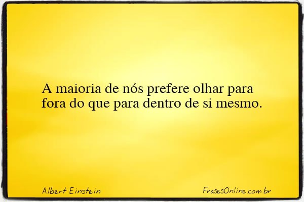 Frase de Albert Einstein