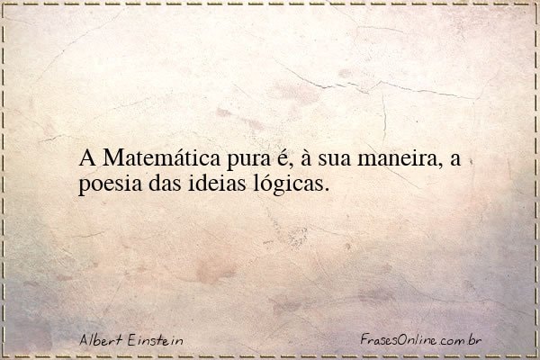 Frase de Albert Einstein