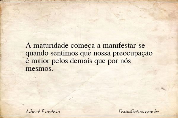 Frase de Albert Einstein