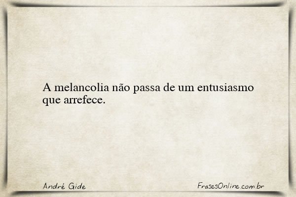 Frase de André Gide