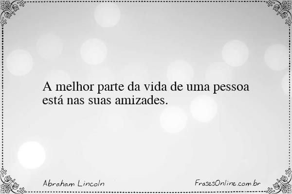 Frase de Abraham Lincoln