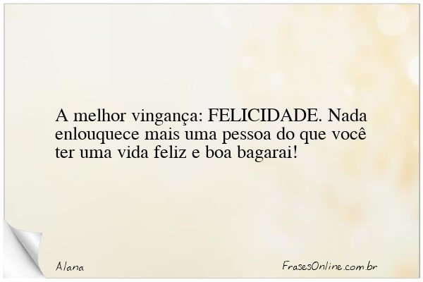 Frase de Alana