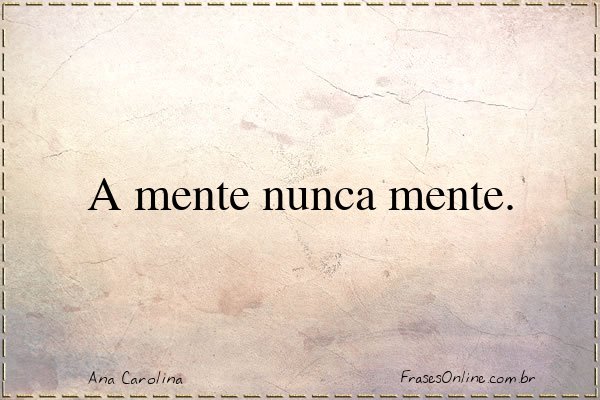 Frase de Ana Carolina