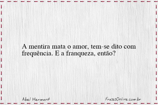Frase de Abel Hermant