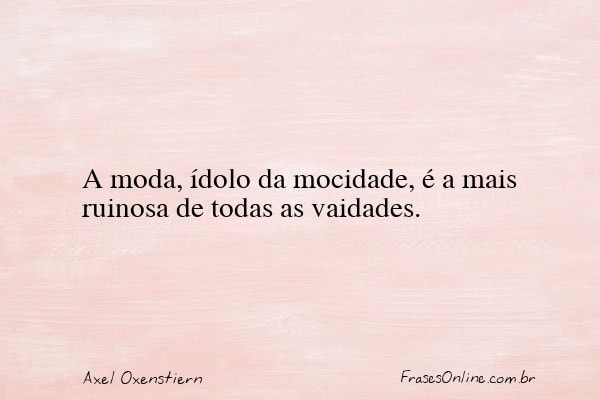 Frase de Axel Oxenstiern