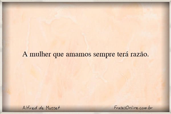 Frase de Alfred de Musset
