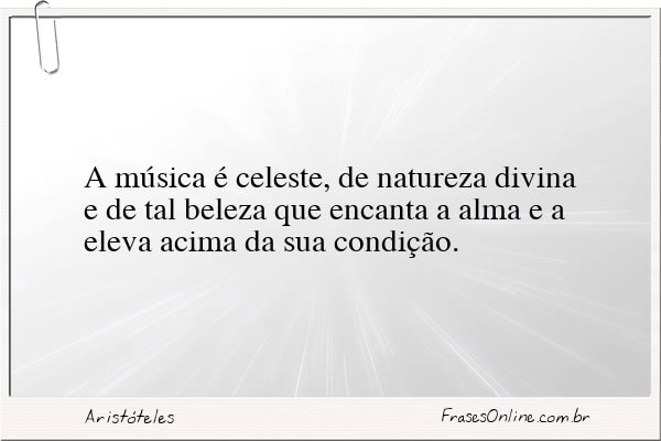 Frase de Aristóteles