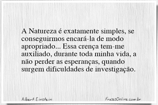 Frase de Albert Einstein