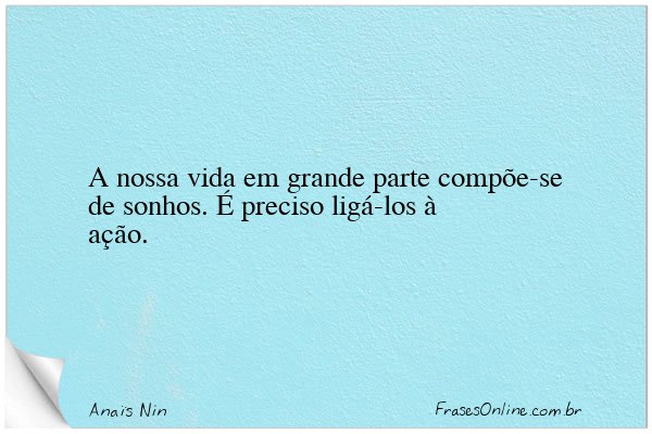 Frase de Anaïs Nin