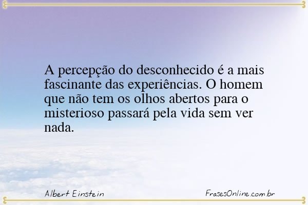 Frase de Albert Einstein