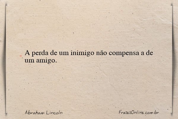 Frase de Abraham Lincoln