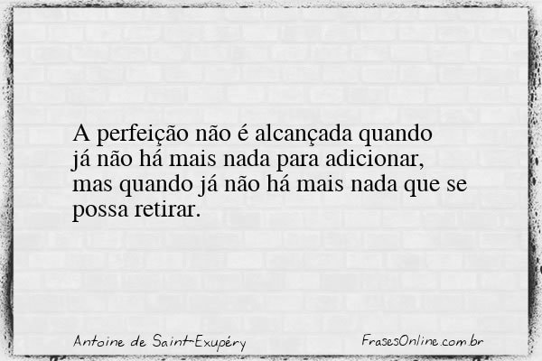 Frase de Antoine de Saint-Exupéry