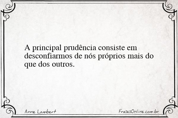 Frase de Anne Lambert