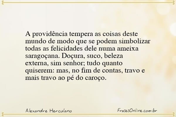 Frase de Alexandre Herculano