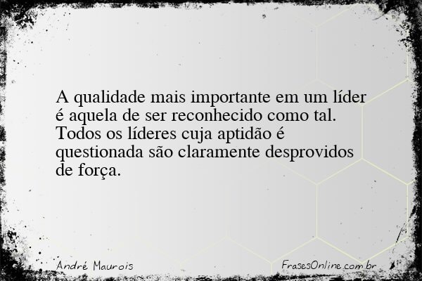 Frase de André Maurois