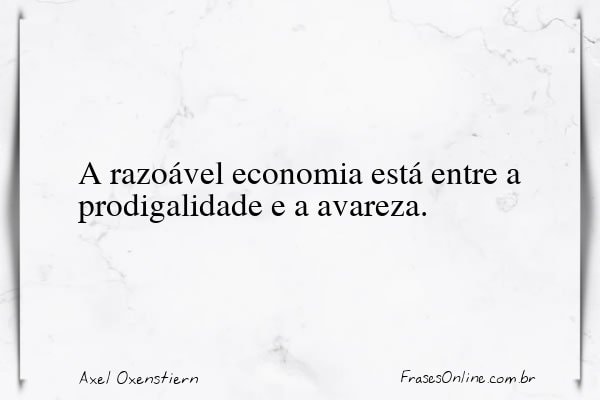 Frase de Axel Oxenstiern
