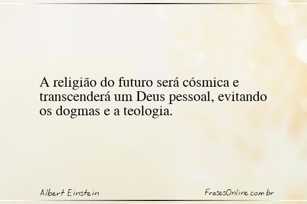 Frase de Albert Einstein